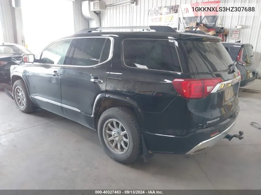 1GKKNXLS3HZ307688 2017 GMC Acadia Denali