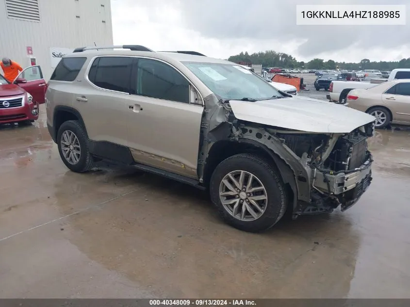 1GKKNLLA4HZ188985 2017 GMC Acadia Sle-2