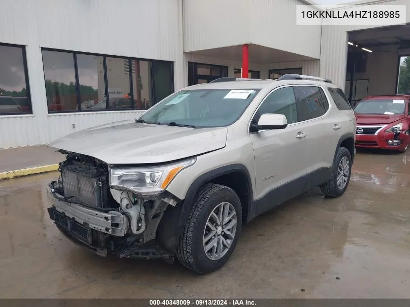 1GKKNLLA4HZ188985 2017 GMC Acadia Sle-2