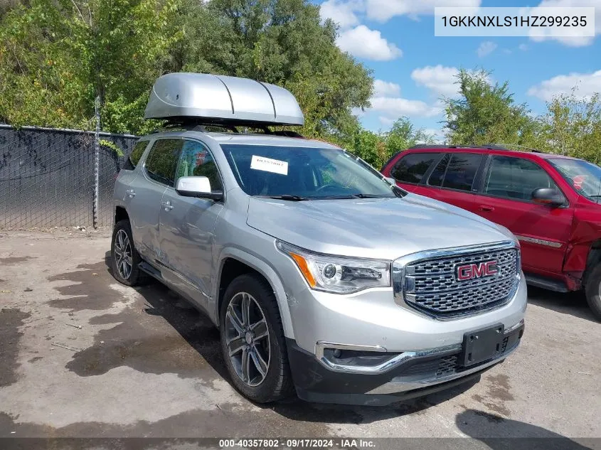 1GKKNXLS1HZ299235 2017 GMC Acadia Denali