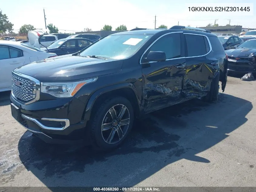 1GKKNXLS2HZ301445 2017 GMC Acadia Denali