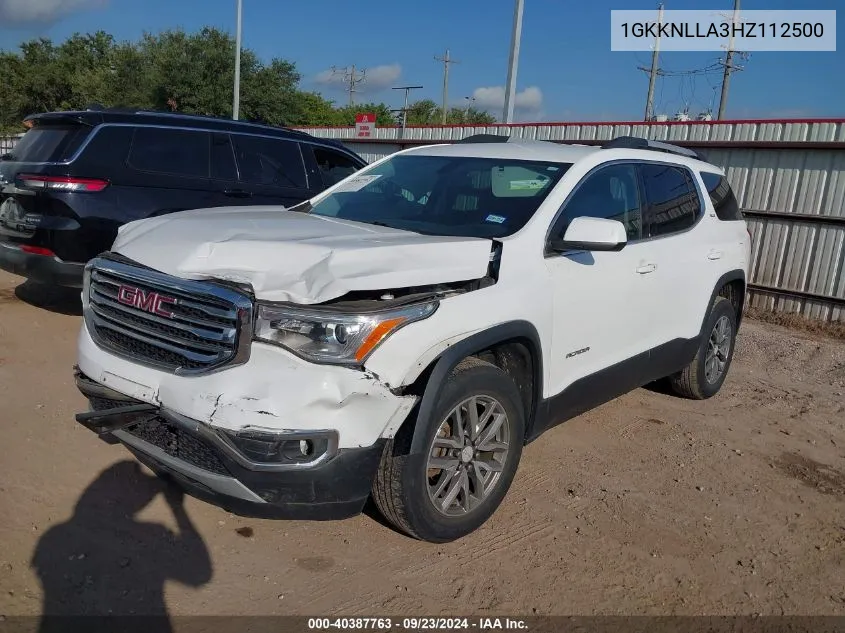 1GKKNLLA3HZ112500 2017 GMC Acadia Sle-2