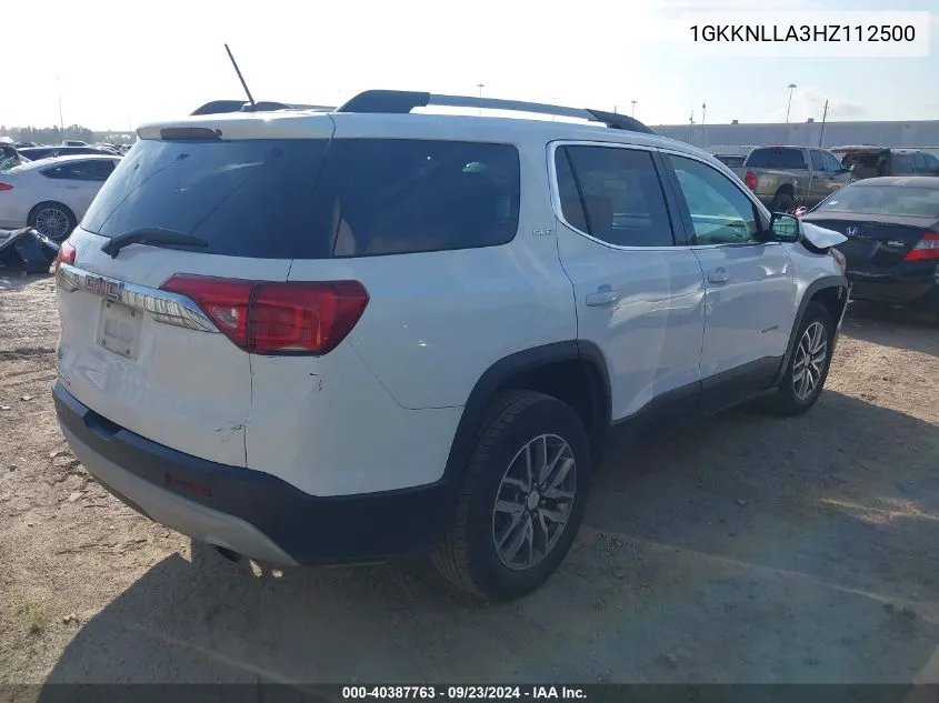 1GKKNLLA3HZ112500 2017 GMC Acadia Sle-2