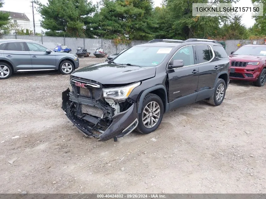 1GKKNLLS6HZ157150 2017 GMC Acadia Sle