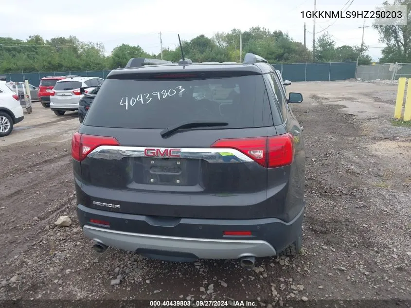 1GKKNMLS9HZ250203 2017 GMC Acadia Slt-1