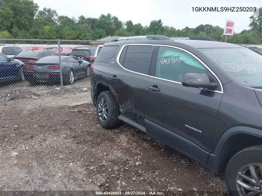 1GKKNMLS9HZ250203 2017 GMC Acadia Slt-1