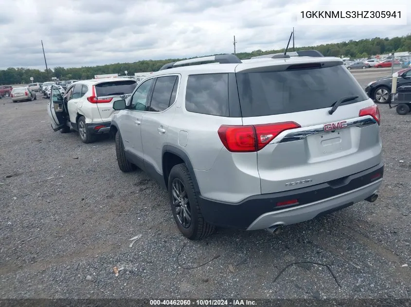 1GKKNMLS3HZ305941 2017 GMC Acadia Slt-1