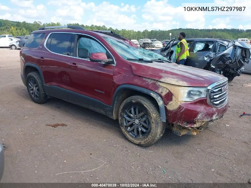 1GKKNMLS7HZ297987 2017 GMC Acadia Slt-1