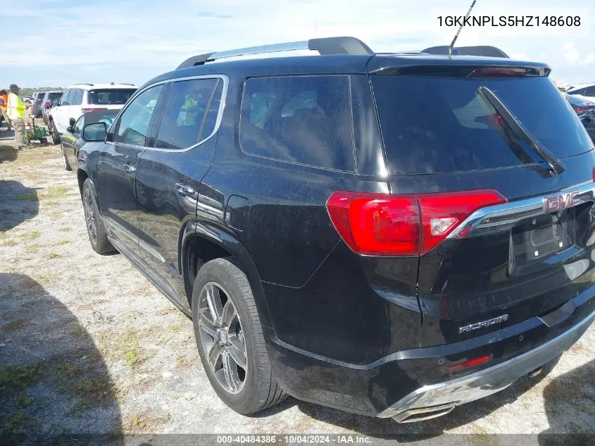 1GKKNPLS5HZ148608 2017 GMC Acadia Denali