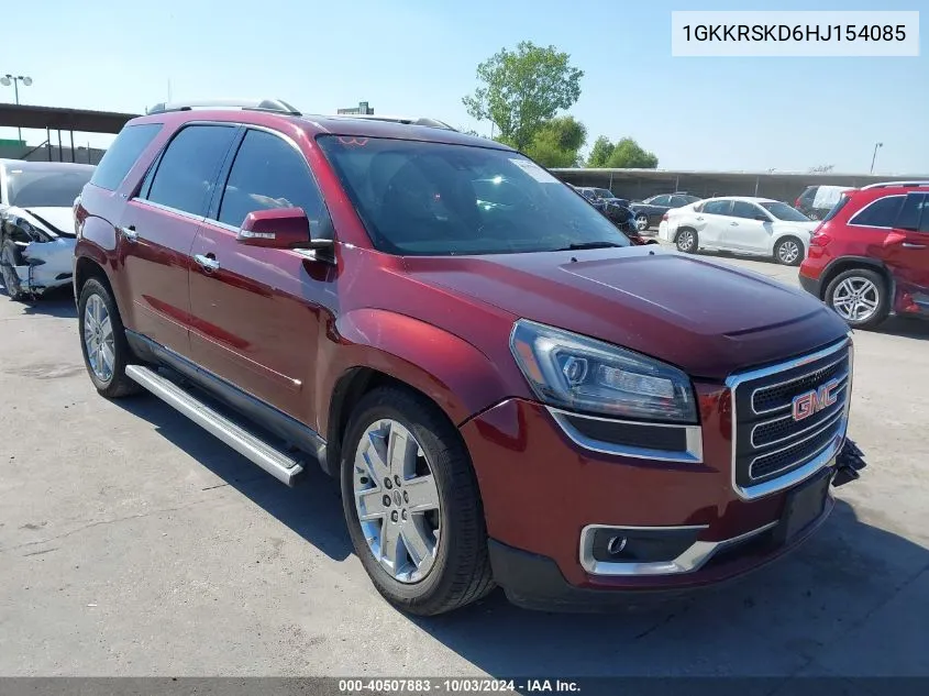 1GKKRSKD6HJ154085 2017 GMC Acadia Limited