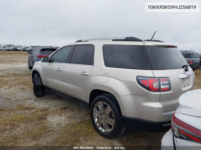 1GKKRSKD9HJ256819 2017 GMC Acadia Limited