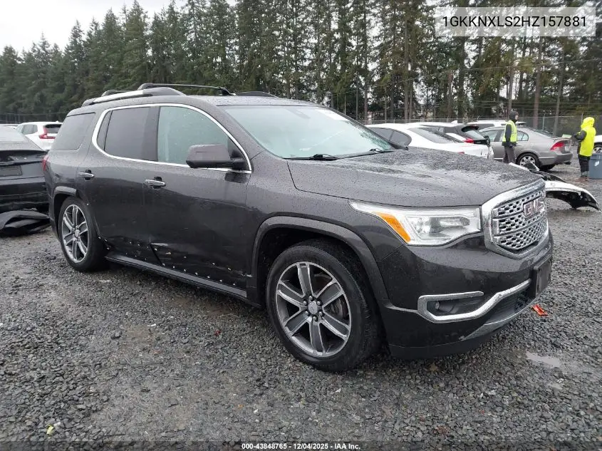 1GKKNXLS2HZ157881 2017 GMC Acadia Denali