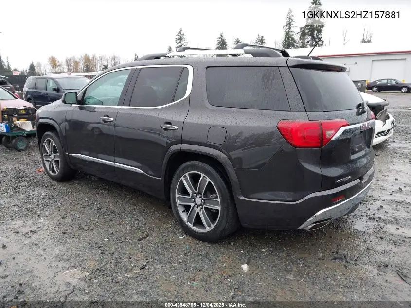 1GKKNXLS2HZ157881 2017 GMC Acadia Denali