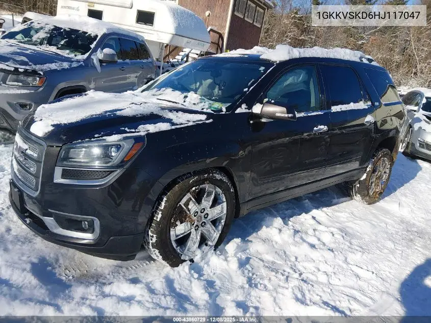 1GKKVSKD6HJ117047 2017 GMC Acadia Limited