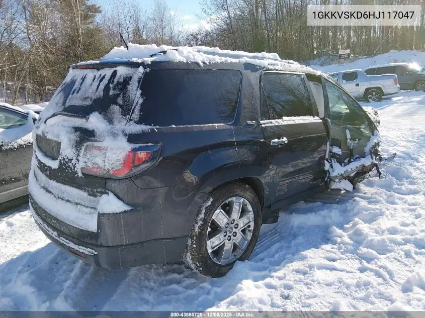 1GKKVSKD6HJ117047 2017 GMC Acadia Limited