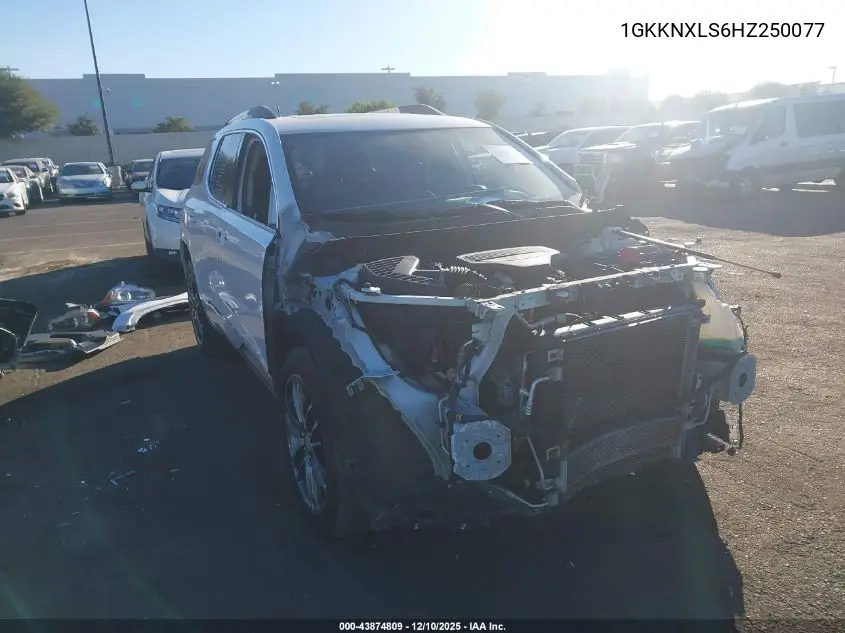 1GKKNXLS6HZ250077 2017 GMC Acadia Denali