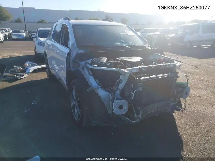 1GKKNXLS6HZ250077 2017 GMC Acadia Denali