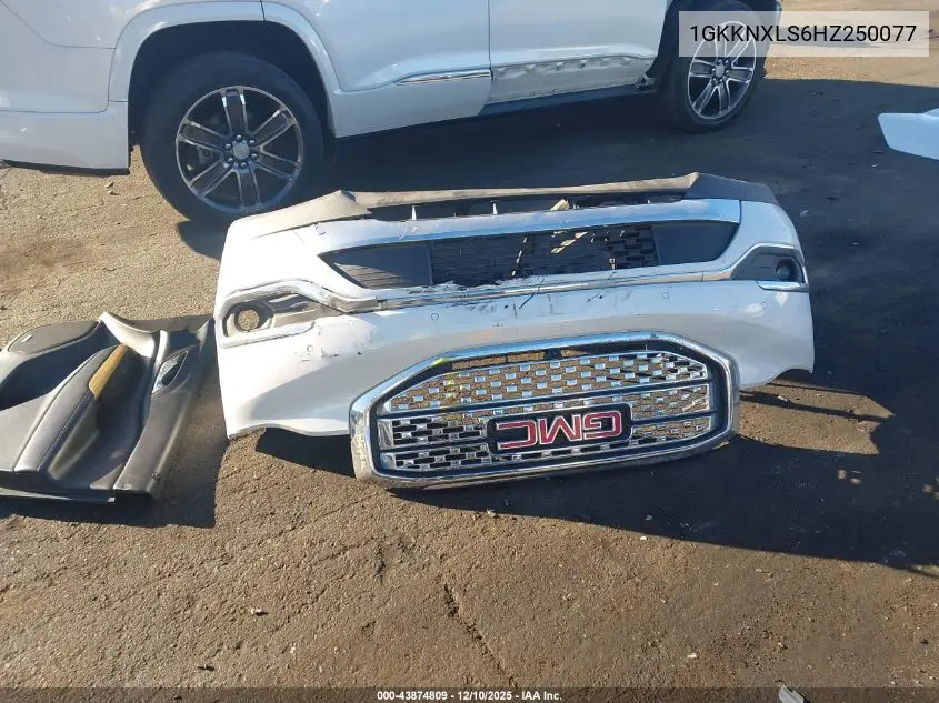 1GKKNXLS6HZ250077 2017 GMC Acadia Denali