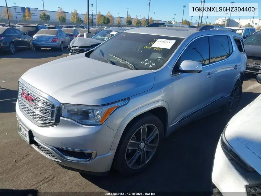 1GKKNXLS6HZ304400 2017 GMC Acadia Denali