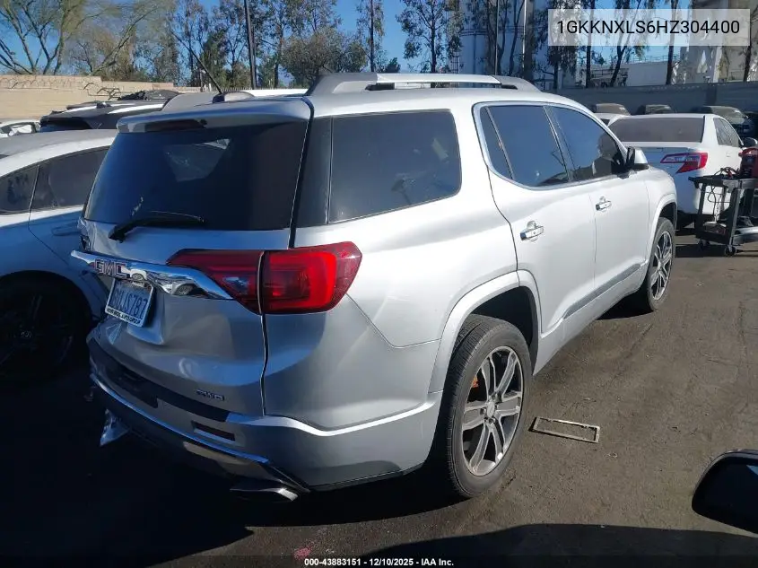 1GKKNXLS6HZ304400 2017 GMC Acadia Denali