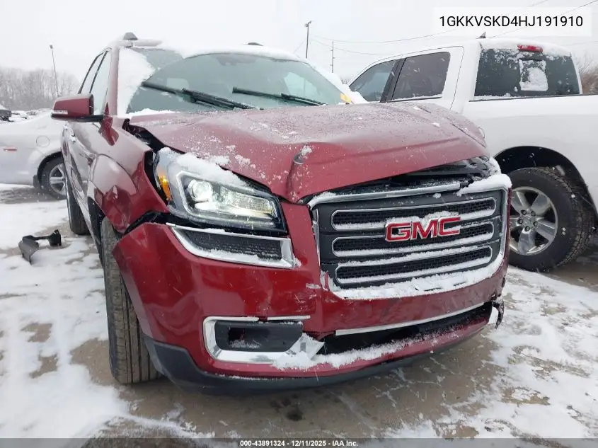 1GKKVSKD4HJ191910 2017 GMC Acadia Limited