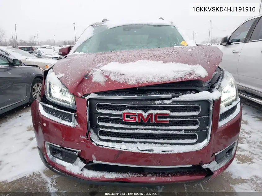 1GKKVSKD4HJ191910 2017 GMC Acadia Limited