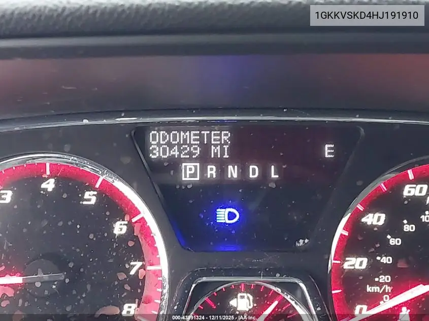 1GKKVSKD4HJ191910 2017 GMC Acadia Limited