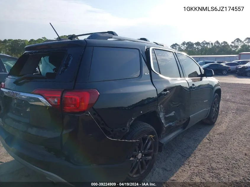 2018 GMC Acadia Slt-1 VIN: 1GKKNMLS6JZ174557 Lot: 39224909
