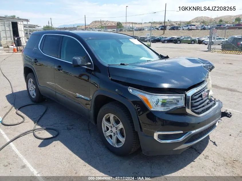 1GKKNRLS4JZ208265 2018 GMC Acadia Sle-1