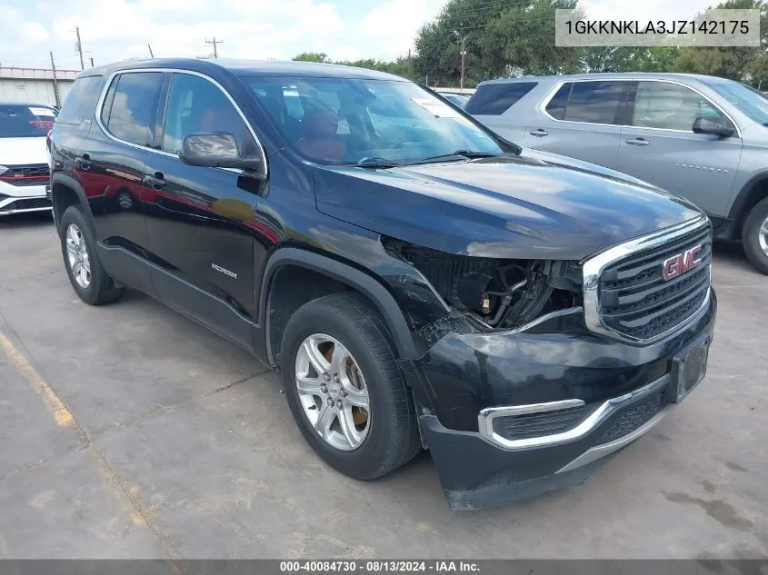 1GKKNKLA3JZ142175 2018 GMC Acadia Sle-1