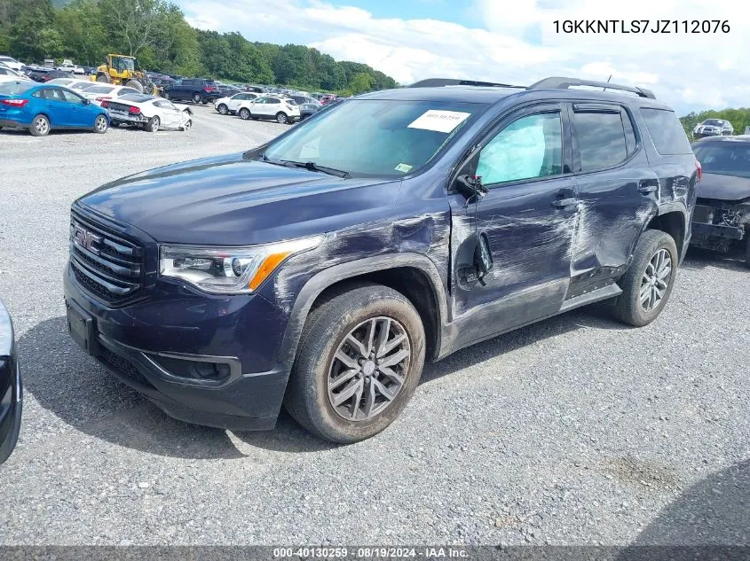 1GKKNTLS7JZ112076 2018 GMC Acadia Sle-2