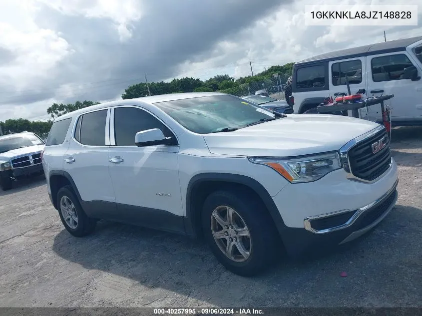 1GKKNKLA8JZ148828 2018 GMC Acadia Sle-1