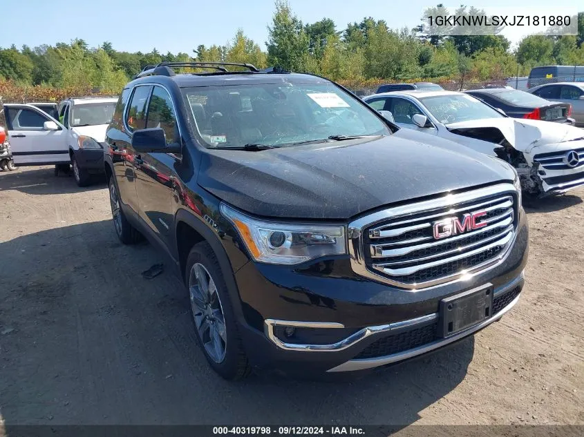 1GKKNWLSXJZ181880 2018 GMC Acadia Slt-2