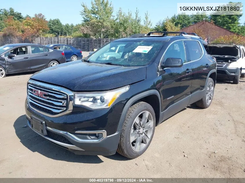 1GKKNWLSXJZ181880 2018 GMC Acadia Slt-2