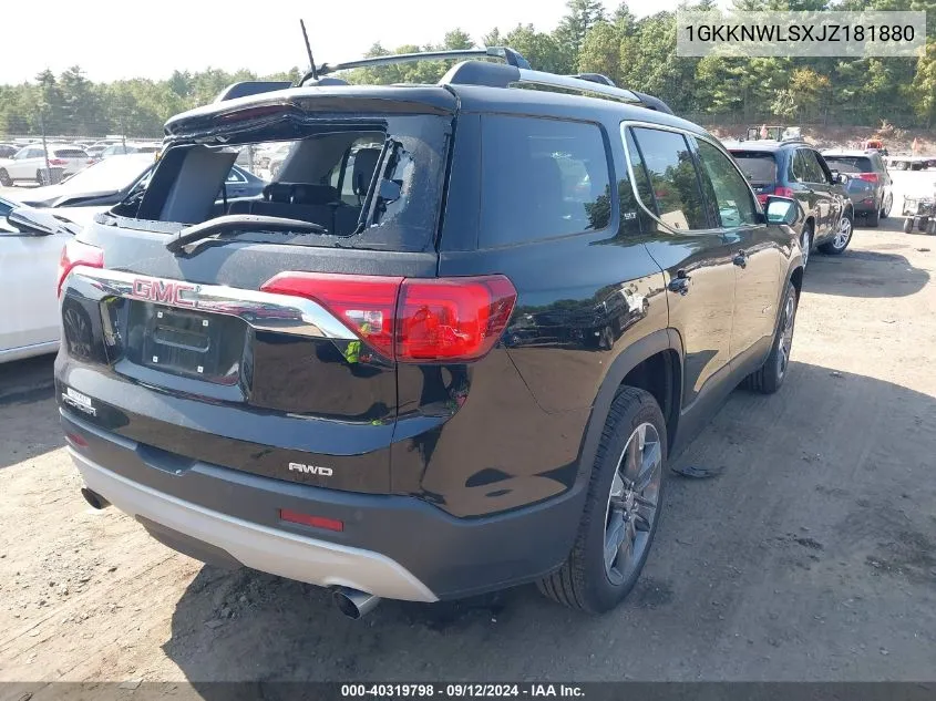 1GKKNWLSXJZ181880 2018 GMC Acadia Slt-2