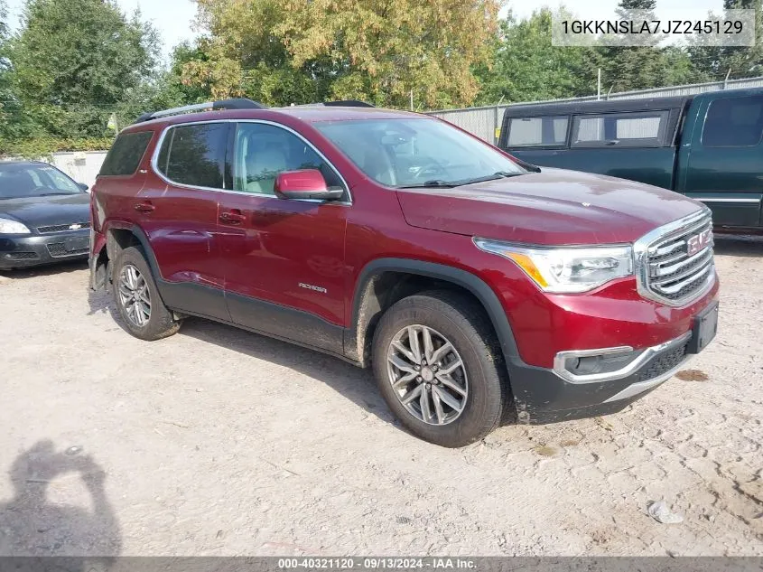 1GKKNSLA7JZ245129 2018 GMC Acadia Sle