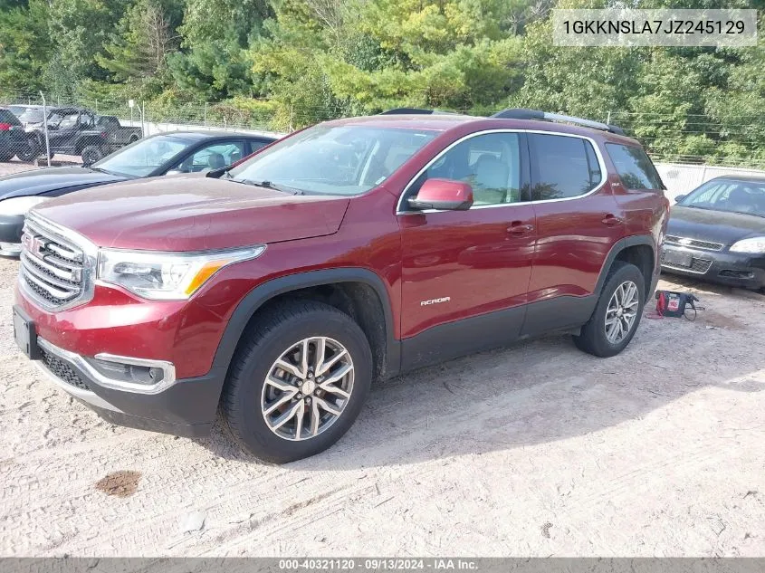 1GKKNSLA7JZ245129 2018 GMC Acadia Sle