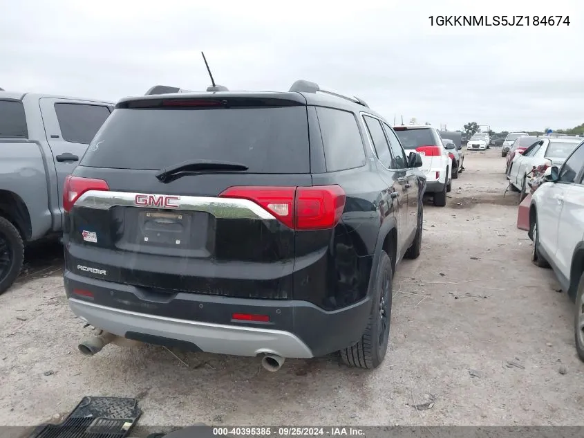 1GKKNMLS5JZ184674 2018 GMC Acadia Slt-1