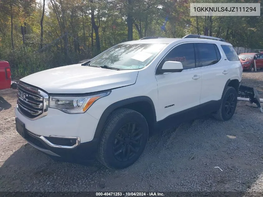 1GKKNULS4JZ111294 2018 GMC Acadia Slt-1