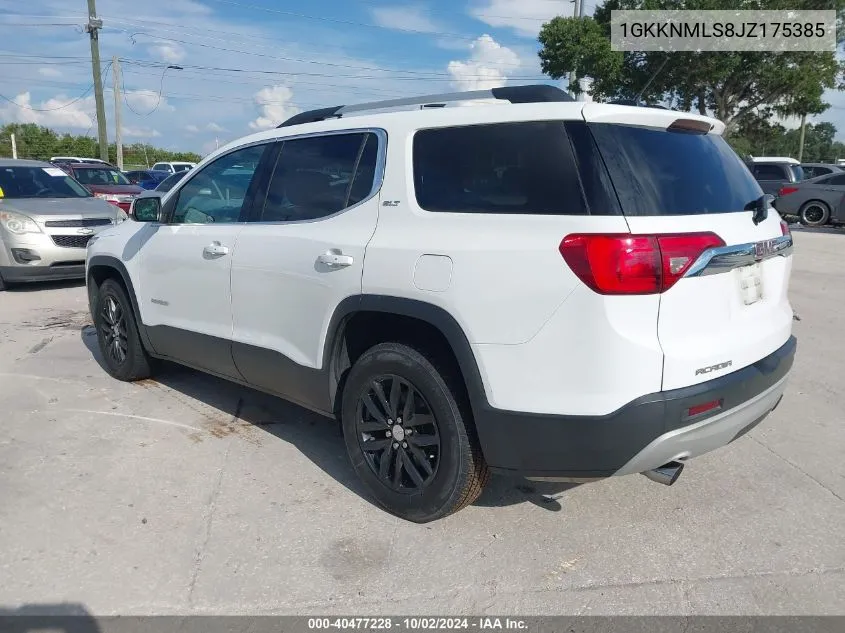 1GKKNMLS8JZ175385 2018 GMC Acadia Slt-1