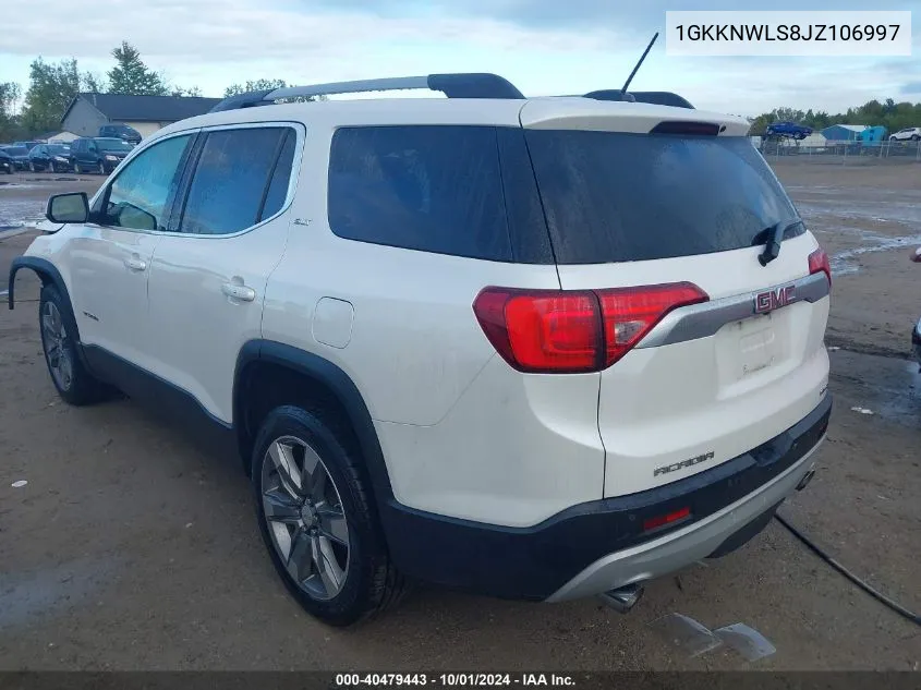 1GKKNWLS8JZ106997 2018 GMC Acadia Slt-2