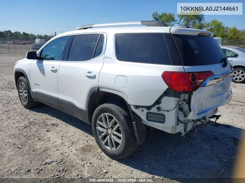 1GKKNSLA0JZ144661 2018 GMC Acadia Sle-2