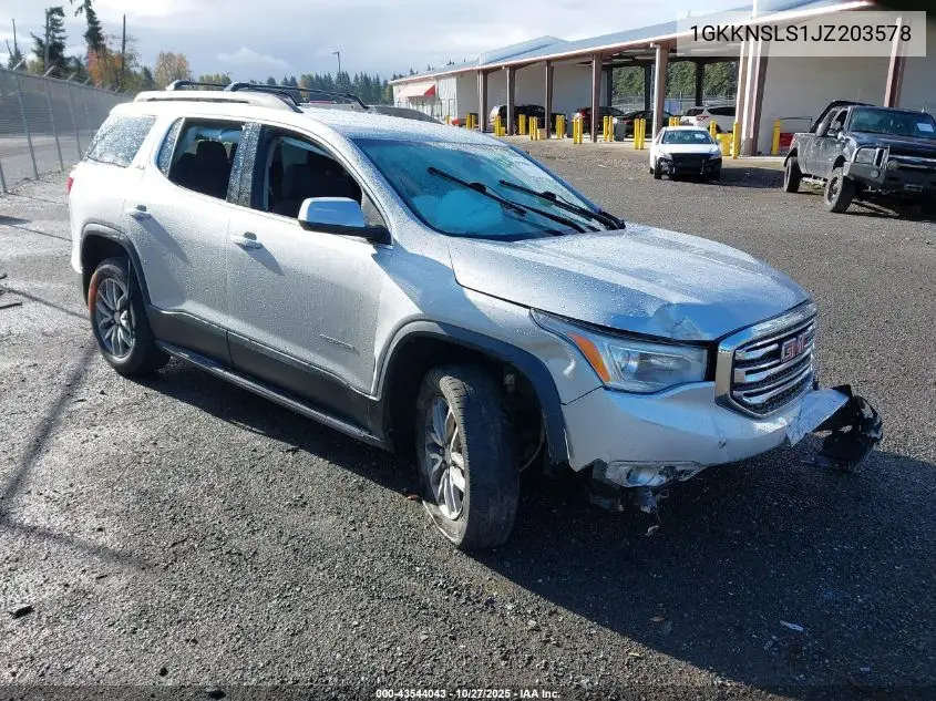 1GKKNSLS1JZ203578 2018 GMC Acadia Sle-2