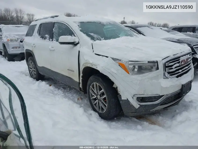 1GKKNSLA9JZ110590 2018 GMC Acadia Sle-2