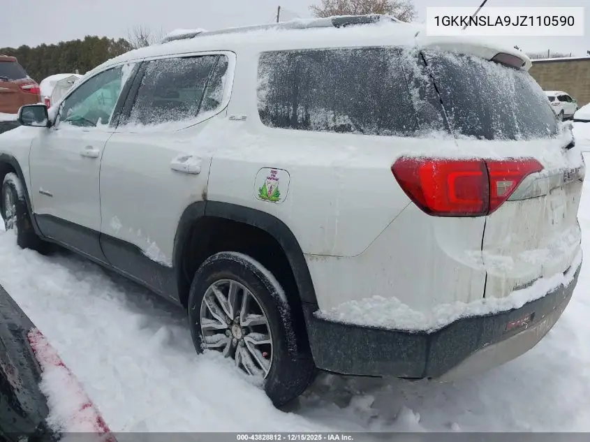 1GKKNSLA9JZ110590 2018 GMC Acadia Sle-2