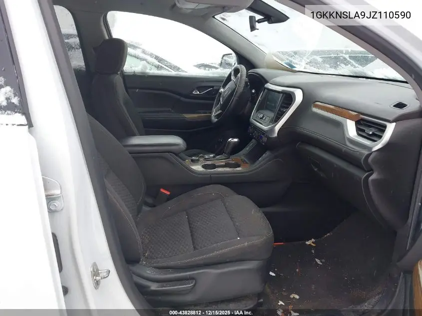 1GKKNSLA9JZ110590 2018 GMC Acadia Sle-2