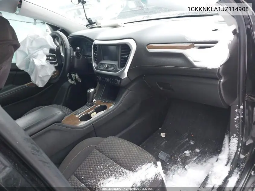 1GKKNKLA1JZ114908 2018 GMC Acadia Sle-1