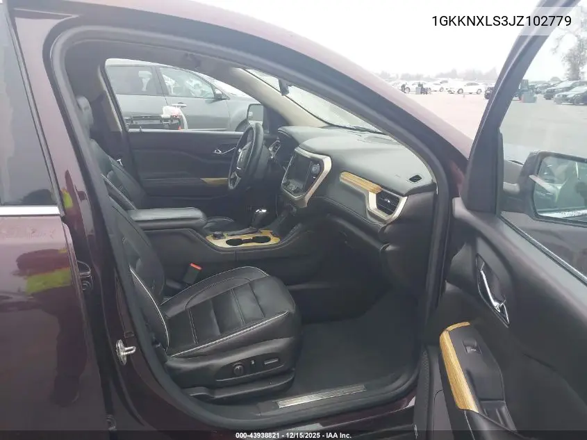 1GKKNXLS3JZ102779 2018 GMC Acadia Denali