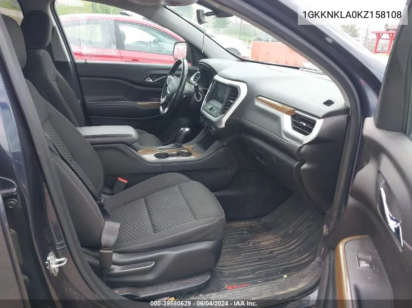 1GKKNKLA0KZ158108 2019 GMC Acadia Sle-1