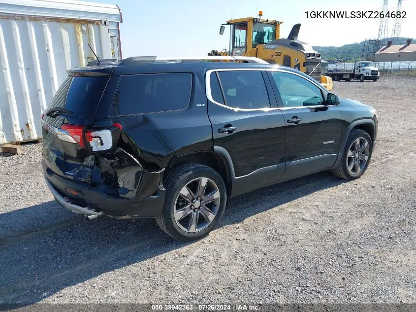 1GKKNWLS3KZ264682 2019 GMC Acadia Slt-2